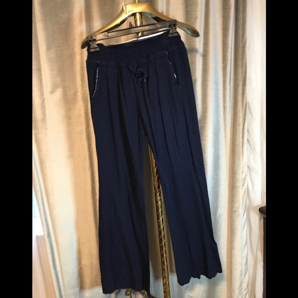 Linen Wide Leg Pant